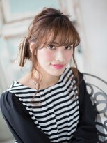 美容室クローバー 新小岩店(clover)&nbsp;ルーズおだんごヘアー【新小岩】