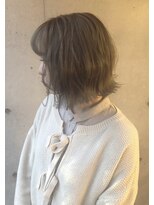 ヘア ラボ ニコ 藤沢店(hair Labo nico...) オリーブカラー　nico中川