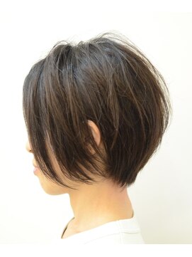 ペッツエヌエー(PETZna) シンプルショート/ニュアンスカラー@30代40代50代