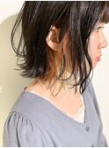 イヤリングカラー　オレンジ