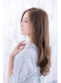 グラマラスカールで外国人風シアーカラーロングb