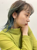 ローウェ 新百合ヶ丘(Louwe)&nbsp;ラベージュオリーブアッシュストカール[新百合ヶ丘/新百合ヶ丘駅