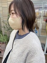 アース 鶴岡店(HAIR&MAKE EARTH) 抜け感MIXミディ【EARTH鶴岡