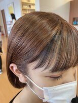 スタジオフィット(STUDIO FITTO)&nbsp;前髪インナーカラー　仕事されてる方用