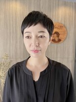 ポータートランテアン(porter31)&nbsp;黒髪ベリーショート氏木