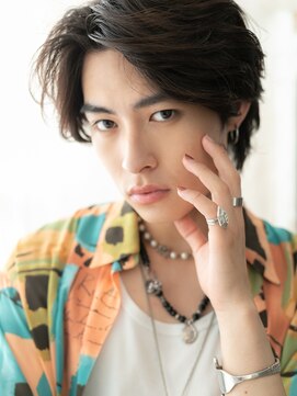 グルーミングサロン バーバー キャッスル 北浦和西口(Grooming salon Barber Castle) パーマでラフなこなれ感!ニュアンスナチュラルウルフA