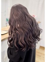 ルッツ(Lutz. hair design)&nbsp;ピンクベージュ【千代田彩夏】