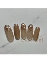 ミオリィ(meoli)&nbsp;ワンカラー＋ラメグラアート