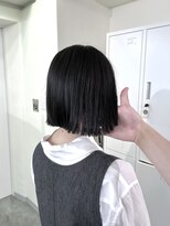 ラベスト バイ セロ 池袋メトロポリタン前(LOVEST by CERO)&nbsp;切りっぱなしボブ ボブ/内巻きボブ/髪質改善/外ハネボブ