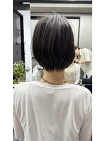 ハルキミナト ジャパン トウキョウ(HARUKI MINATO japan TOKYO)&nbsp;大人丸みショート/前髪あり/30代ショート