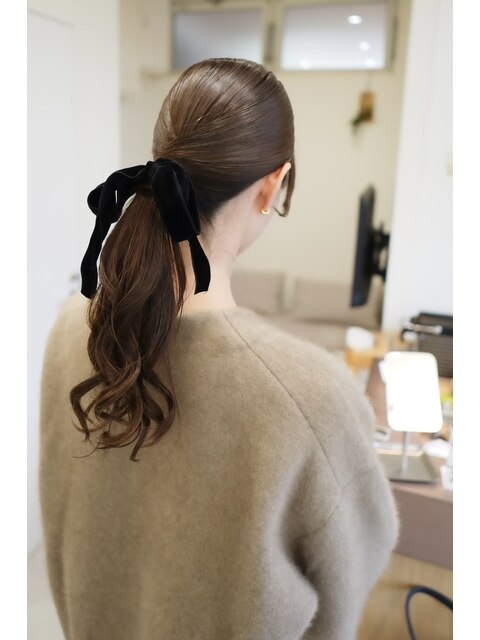 《e'sイーズ鎌倉》フォーマルに＊大人タイトなヘアアレンジ