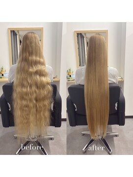 リアン 四条大宮店(Lien) 『髪質改善』ストレートエステ（縮毛矯正）（リタッチ可）