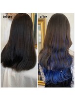 エクステンション キュー(extension Q)&nbsp;プルエクステ/ダイヤモンド毛質52cm(胸下)