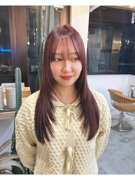 ロンドアジュール 横浜(Lond azur) ★赤髪！ザクザクレイヤーカット！動きのあるレイヤーカット横浜