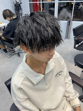 アミ 水戸店(amie) メンズ×ツイストスパイラルパーマ