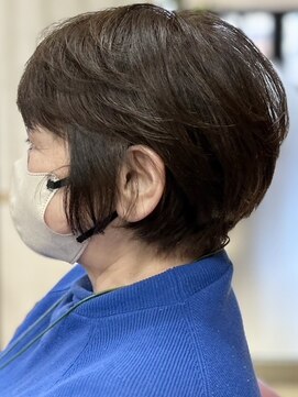 ヘアークリアー 春日部 大人可愛いミセスショートヘア/トップボリューム/30代40代50代