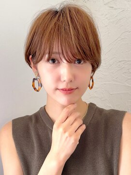 アンド ストーリーズ(&STORIES) ショートボブ髪型30代40代50代前髪あり前髪なし面長丸顔【荒牧】