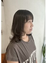 フレア 心 武庫之荘(flare)&nbsp;ミディアムレイヤー＊オリーブグレージュ