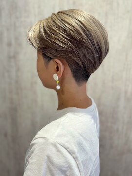 テトテ 門戸厄神店(tetote) 【tetote門戸厄神/村山】ハイトーンカラー/ハンサムショート