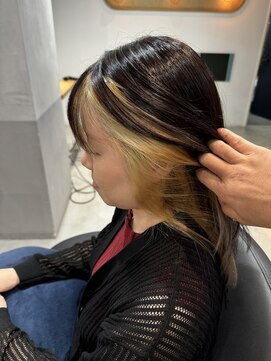 エイト 横浜店(EIGHT) インナーカラー 抜きっぱなし