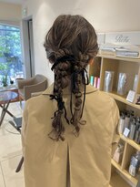 マージュ ギンザ(marju GINZA)&nbsp;個性派編み下ろし/お呼ばれヘア