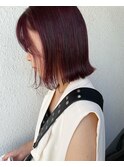●杉浦ウェーブミディアムメルティカラー×ブリーチなしボブ韓国