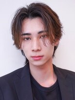 ハバナ 渋谷(HAVANA)&nbsp;束感モテるツーブロックセンターパートニュアンスパーマ