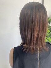 ラボ ヘアー(lab hair) ミディアム/ストレート/外ハネ/髪質改善