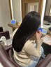 【小嶋・宮下限定】　夏の湿気対策◎　カット＋コスメストレート