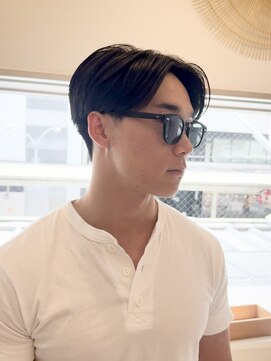 ロル キョウト(L'or Kyoto) センターパート×タイトマッシュ×清潔感アップ好印象ヘア