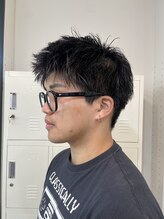 シンエノム(Shin enom) 刈り上げスパイキーショート