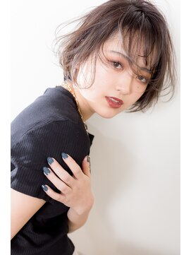 クシュ 本川越店(kusyu...) 暗めカラーグランマッシュデザインカラーフェイスフレーミング