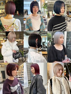 カフ(CAF) CAF松本/色々なボブデザイン