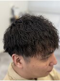 MEN’S HAIR/波巻ツイストスパイラル/フェザーパーマ/木更津