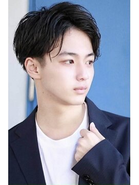 アルト(ALTO) 10代20代30代 爽やかメンズ2ブロックセンターパートジェルセット