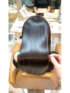 ロンド 銀座(Lond) Shina★ 黒髪ココアベージュ小顔レイヤー髪質改善縮毛矯正19