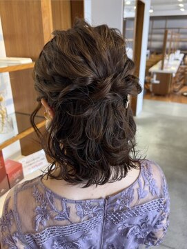 マレット 南蔵王(mullet.) 結婚式ヘアセット