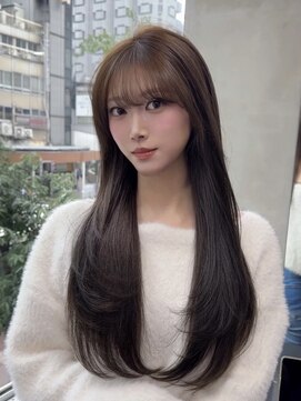 ジーナ 梅田(Zina) 【ロングレイヤーカット】