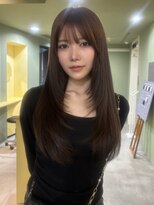 ウタ&nbsp;chocolate brown【大通/顔周り/前髪/レイヤー/髪質改善】