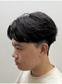 波巻きツイストスパイラル/リバースセンターパート/円町