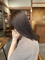 ノフ(knof) 赤みが気になる方へオリーブベージュアッシュカラー20代30代40代