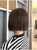 透明感大人ボブ