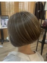 グッドヘアーアンドナフ(good hair & NufF)&nbsp;大人ボブ＆大人ハイライト
