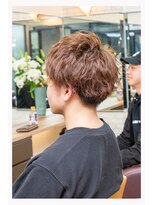 ヘアージャンティ(HAIR GENTIL)&nbsp;メンズ　ショート　【 ツイストパーマ × ツーブロック 】