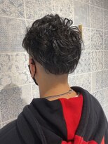 ロンド ストラーダ 心斎橋(Lond strada)&nbsp;【津賀　涼】大人カッコいい外国人風パーマ刈り上げ韓国マッシュ