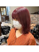 シエル 藤沢店(CIEL)&nbsp;【CIEL】ボブ×チェリーピンク