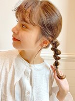 ディッセンバー 神宮前(December)&nbsp;ベージュカラー／ヘアアレンジ／髪質改善