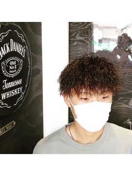 ブルートバーバーショップ(BLUET Barber Shop) ツイストパーマ