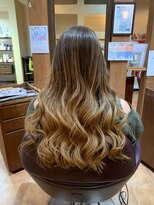 オブジェ ヘアーズギャラリー&nbsp;コテ巻き風デジタルパーマ