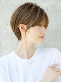 前髪あり大人ショート20代30代40代【AIN.表参道】川原大地